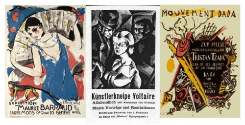 Плакати кабареа "Волтер"